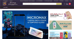 Desktop Screenshot of beingshoppers.com